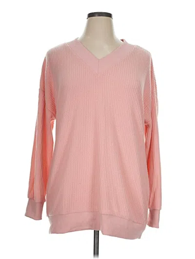 Pre-owned Fantaslook Pullover Sweater In Pink