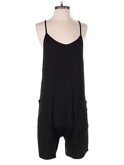 Pre-owned Fantaslook Romper In Black