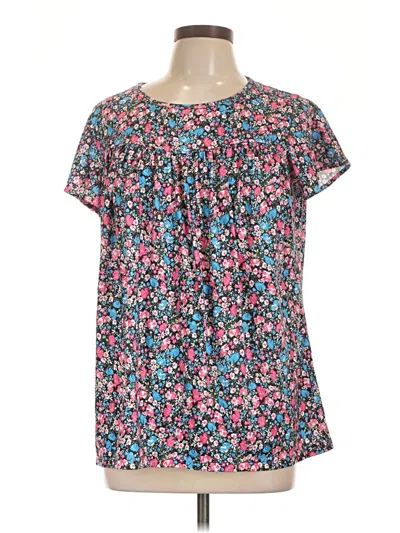Pre-owned Fantaslook Short Sleeve Blouse In Pink