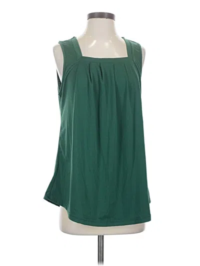 Pre-owned Fantaslook Sleeveless Blouse In Green