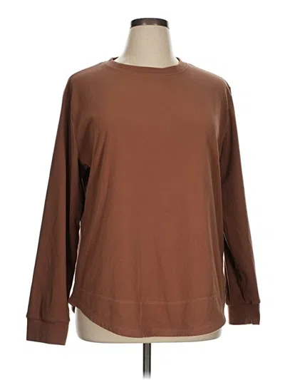 Pre-owned Fantaslook Sweatshirt In Brown