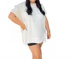 Fantastic Fawn Jordan Top In Cream In White