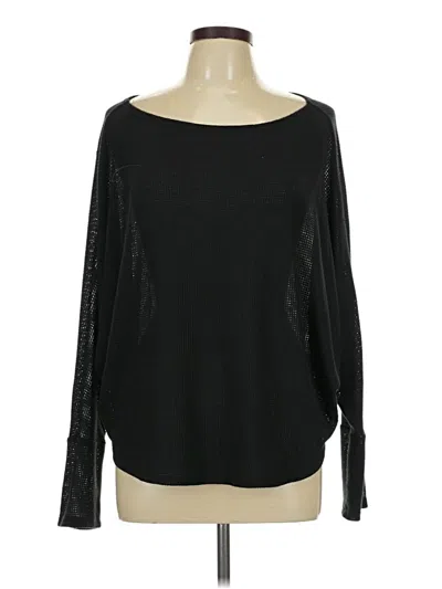 Pre-owned Fantastic Fawn Long Sleeve T-shirt In Black