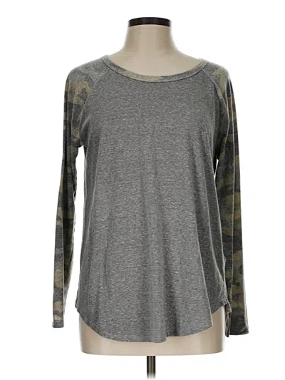 Pre-owned Fantastic Fawn Long Sleeve T-shirt In Gray