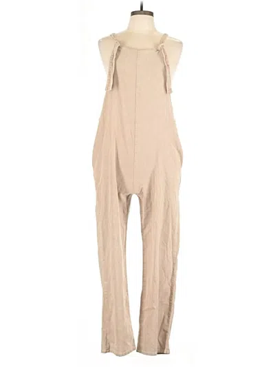 Pre-owned Fantastic Fawn Overalls In Brown