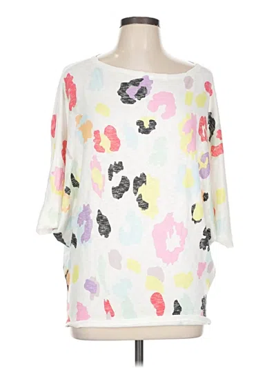 Pre-owned Fantastic Fawn Poncho In White