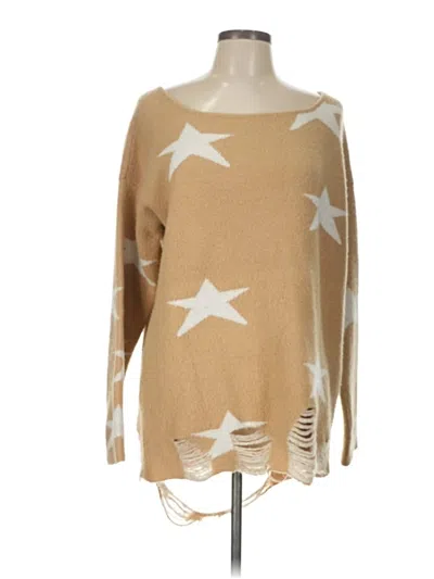 Pre-owned Fantastic Fawn Pullover Sweater In Brown