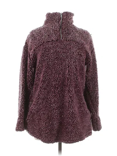 Pre-owned Fantastic Fawn Pullover Sweater In Burgundy