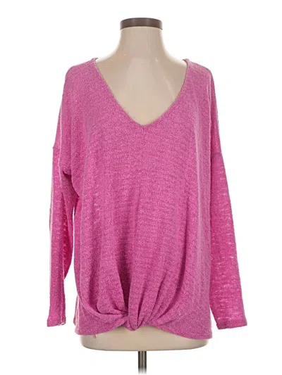 Pre-owned Fantastic Fawn Pullover Sweater In Pink