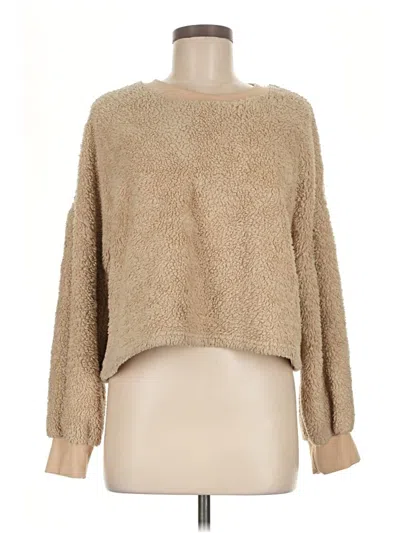 Pre-owned Fantastic Fawn Pullover Sweater In Tan