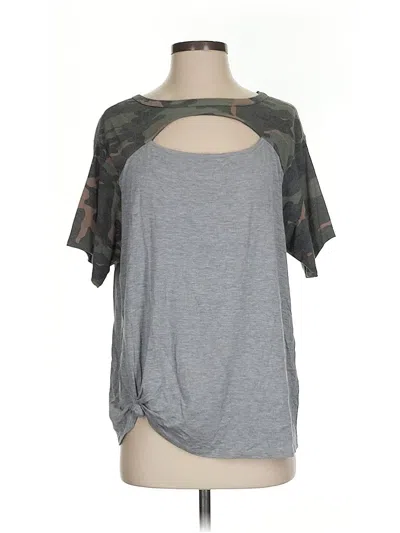 Pre-owned Fantastic Fawn Short Sleeve T-shirt In Gray