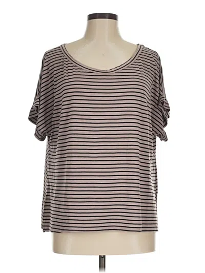 Pre-owned Fantastic Fawn Short Sleeve T-shirt In Brown