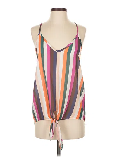 Pre-owned Fantastic Fawn Sleeveless Blouse In Orange