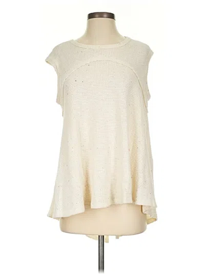 Pre-owned Fantastic Fawn Sleeveless T-shirt In Ivory