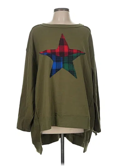 Pre-owned Fantastic Fawn Sweatshirt In Green