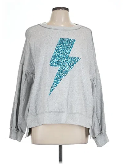 Pre-owned Fantastic Fawn Sweatshirt In Silver