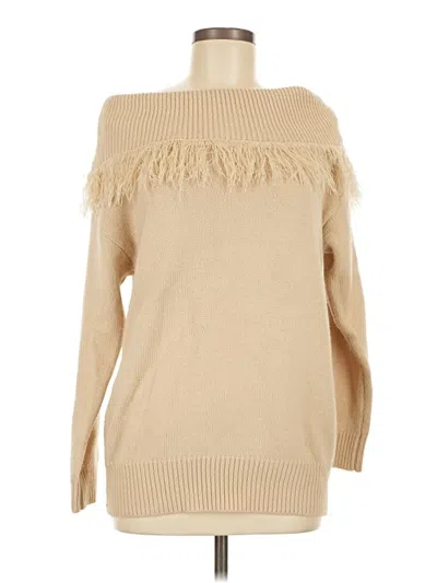 Pre-owned Fantastic Fawn Turtleneck Sweater In Tan