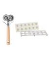 Fante’s Ravioli Maker And Double Pastry Ravioli Pasta Dough Cutter, The Italian Market Original Since 1906 In Ivory