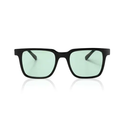 Faos Concept Men's Andros In Erevos Black With Ivy Green Lenses