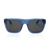 Faos Concept Men's Delos In Crystal Blue With Shade Grey Lenses