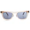 Faos Concept Men's Grey Icaria In Crystal Beige With Aegean Blue Lenses