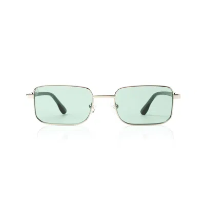 Faos Concept Men's Minoas In Crystal Green With Ivy Green Lenses
