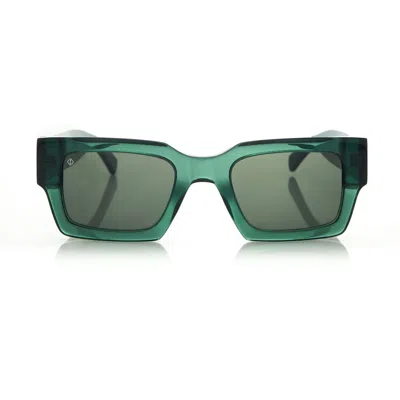 Faos Concept Men's Naxos In Crystal Green With Algae Green Lenses
