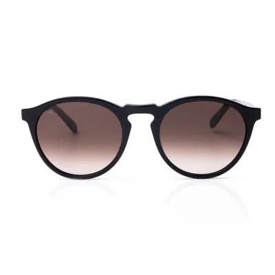Faos Concept Men's Tinos In Erevos Black With Purple Gradient Lenses