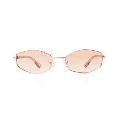 Faos Concept Women's Ariadne In Crystal Pink With Sunset Pink Lenses