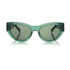 Faos Concept Women's Astypalea In Crystal Green With Algae Green Lenses