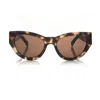 Faos Concept Women's Astypalea In Marble Beige With Stone Brown Lenses