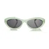 Faos Concept Women's Green Faos Antiparos In Ambrosia Mint With Shade Grey Lenses In Green