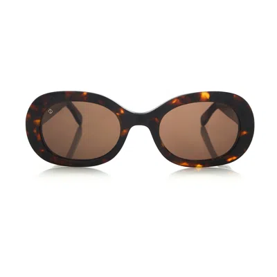 Faos Concept Women's Ithaca In Marble Brown With Stone Brown Lenses
