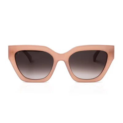 Faos Concept Women's Neutrals Skyros In Ambrosia Clay With Sunset Purple Lenses