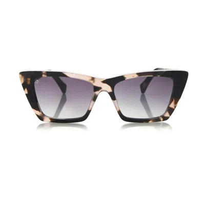 Faos Concept Women's Pink / Purple Corfu In Marble Pink With Sunset Grey Lenses