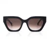 Faos Concept Women's Skyros In Erevos Black With Purple Gradient Lenses