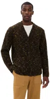 Far Afield Buckley Boucle Cardigan Brown/multi In Brown