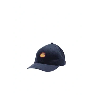 Far Afield Carlos Cap In Sunny Navy Iris From In Blue