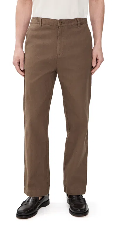 Far Afield Dekk Trousers Brown