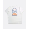 FAR AFIELD FAXMSC-001 CLEANER COASTS CLUB GRAPHIC T SHIRT IN WHITE