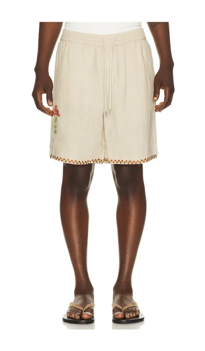 Far Afield House Short In Neutral