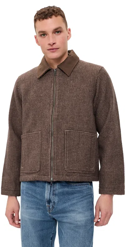 Far Afield Josef Jacket Brown Check