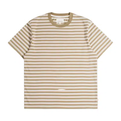 Far Afield Men's Neutrals Ringer Stripe T-shirt - Sand
