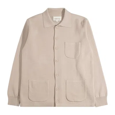 Far Afield Men's Neutrals Station Cardigan - Stone