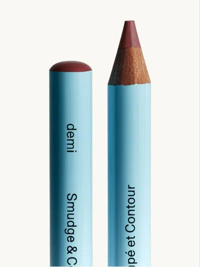 Fara Homidi Smudge And Contour Lip Pencil Demi In Brown