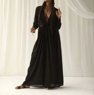 Fara Jagger Dress In Black