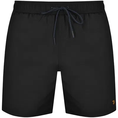 Farah Vintage Colbert Swim Shorts Black