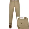 Farah Vintage Elm Slim Fit Chino Trousers Brown In Brown