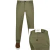 Farah Vintage Elm Slim Fit Chino Trousers Green In Green