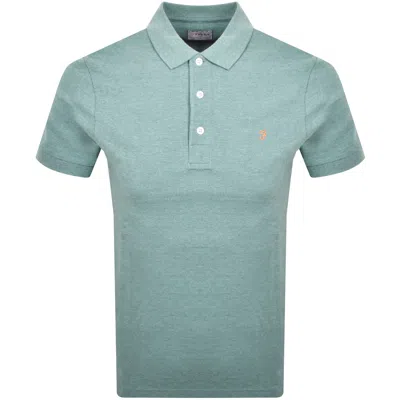 Farah Vintage Farah Blanes Polo T Shirt Green